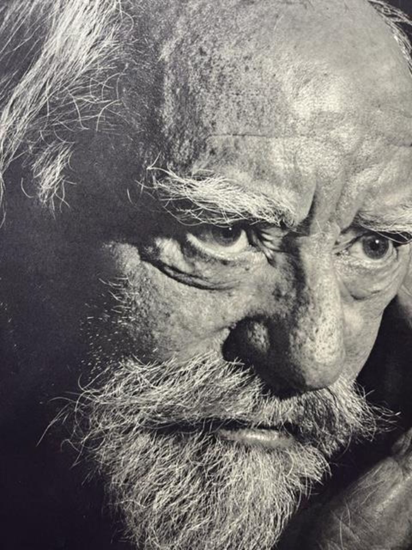 Yousuf Karsh "Augustus John" Print. - Bild 6 aus 6