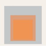 Josef Albers Homage to the Square "Orange" Offset Lithograph