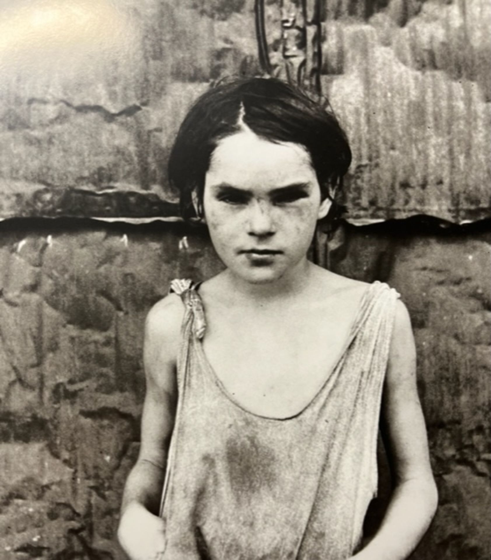 Dorothea Lange "Damaged Child" Print.