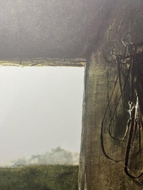 Andrew Wyeth "Burning Off" Print. - Image 3 of 6