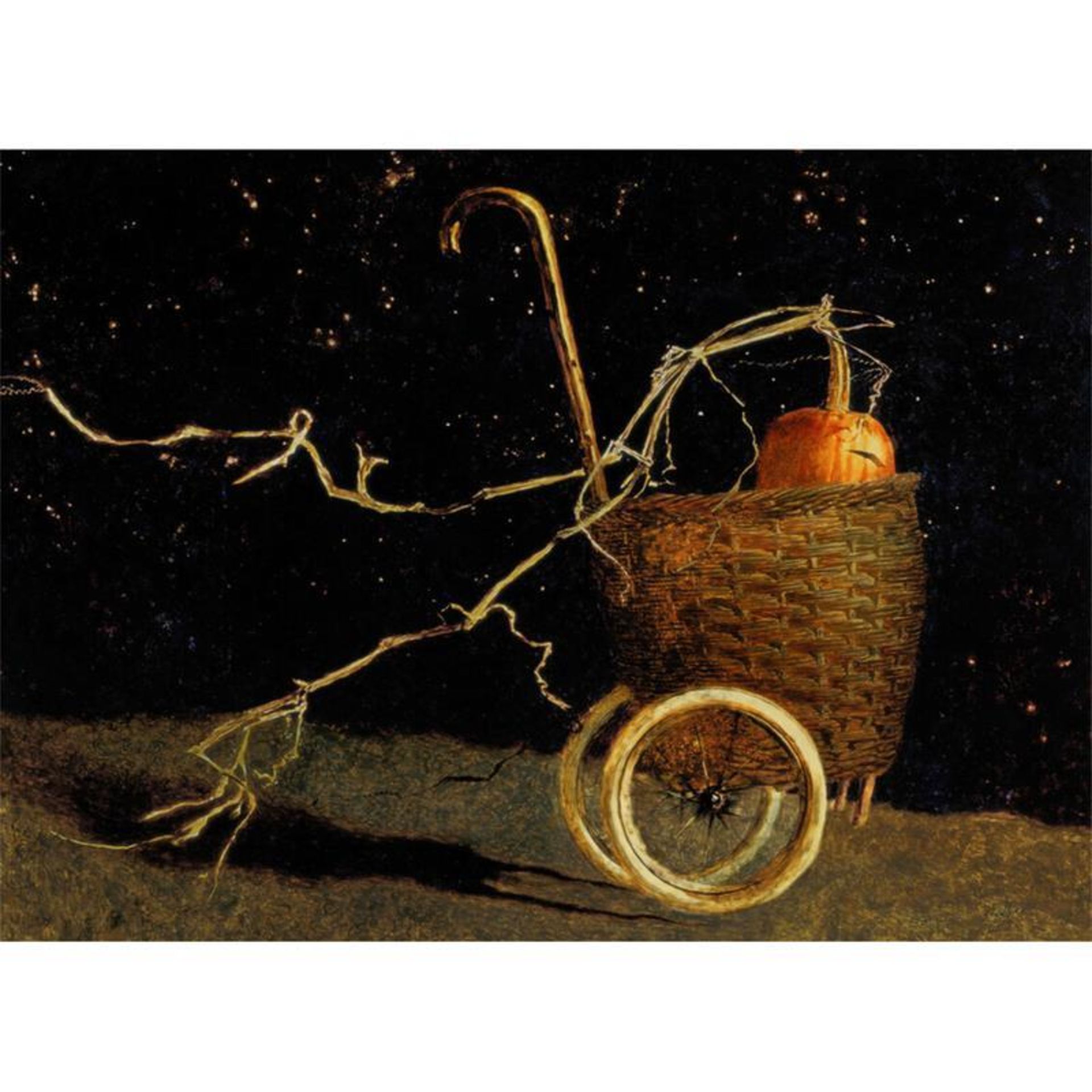 Jamie Wyeth "Mischief Night, 1986" Offset Lithograph