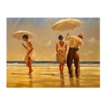 Jack Vettriano "Mad Dogs, 1991" Oil Painting