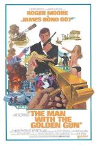James Bond "Man With The Golden Gun, 1974" Poster
