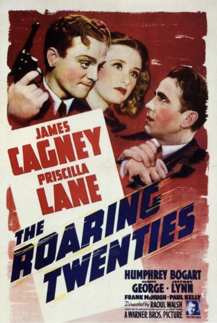 Humphrey Bogart "The Roaring Twenties, 1939" Poster