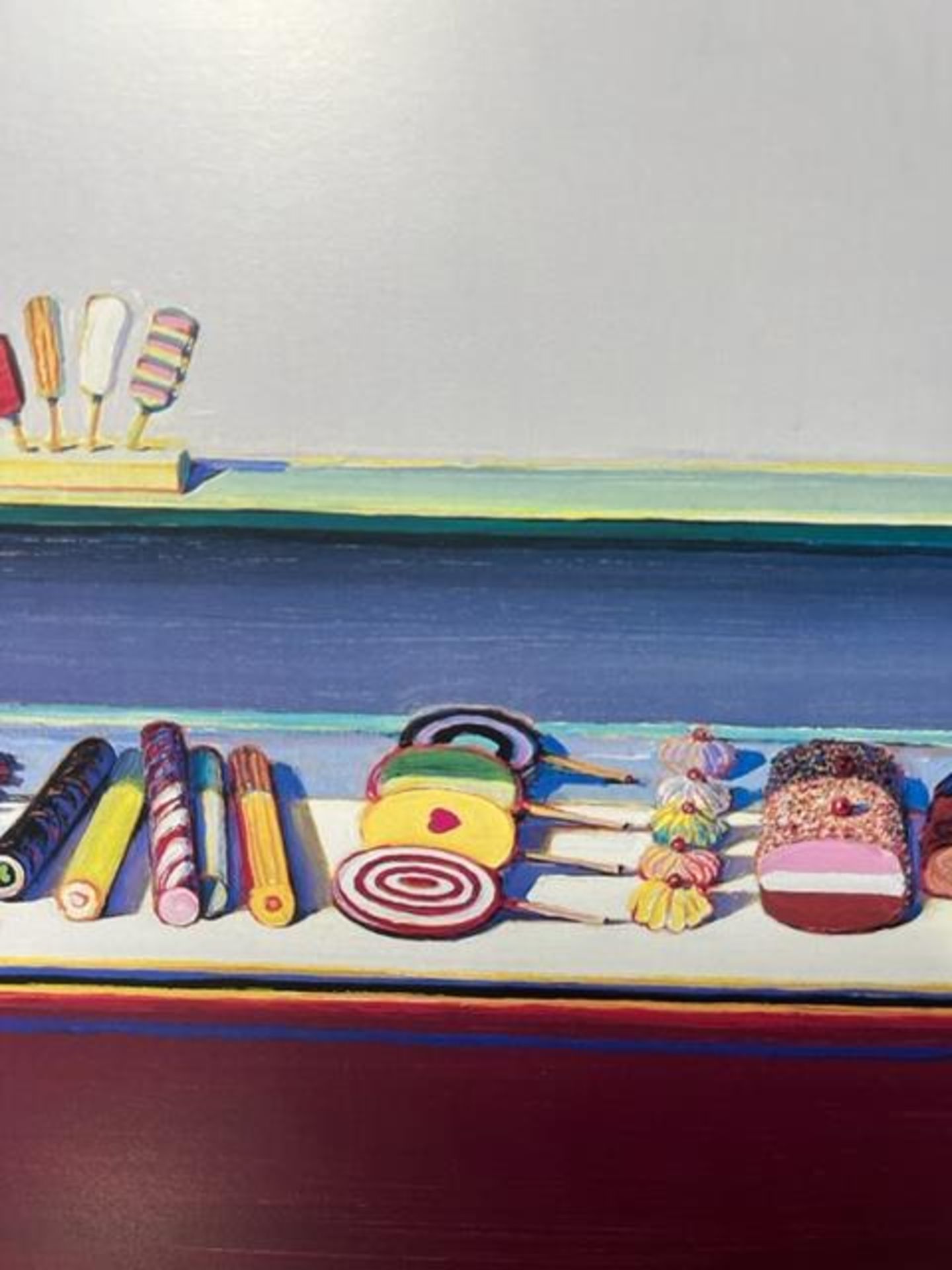 Wayne Thiebaud "Untitled" Print. - Image 3 of 6