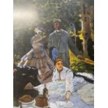 Claude Monet "Luncheon on the Grass" Print.