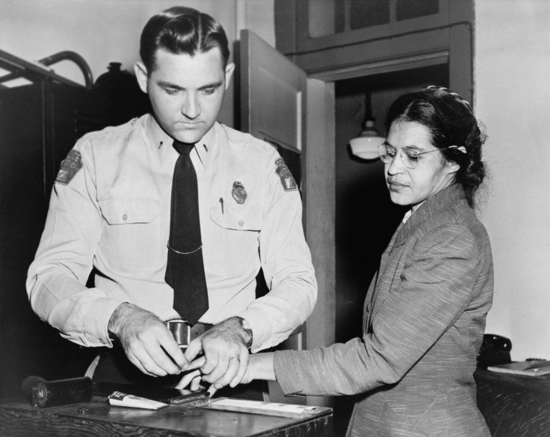 Rosa Parks "Fingerprint" Print