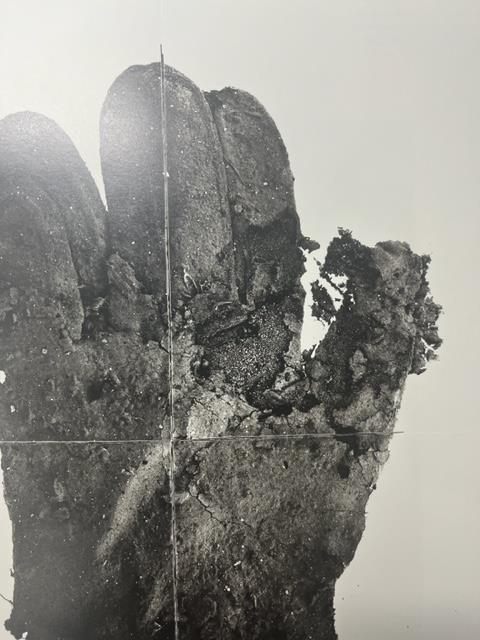 Irving Penn "Mud Gloove" Print. - Bild 2 aus 6