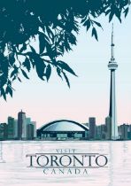 Toronto, Canada Travel Poster