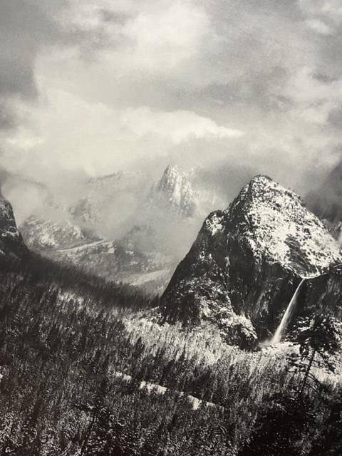 Ansel Adams "Clearing Winter Storm " Print. - Image 6 of 6