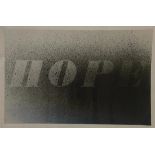 Ed Ruscha "Hope, 1998" Offset Lithograph