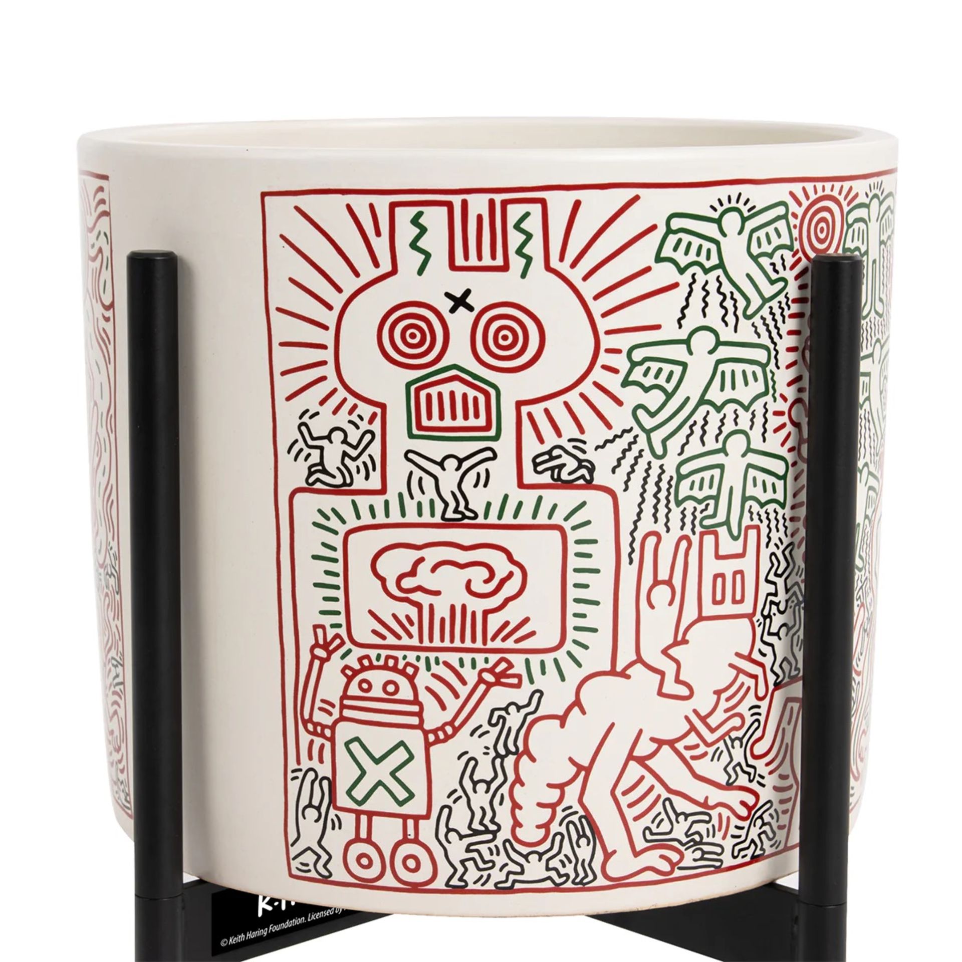 Keith Haring "Untitled, 1983" Ceramic