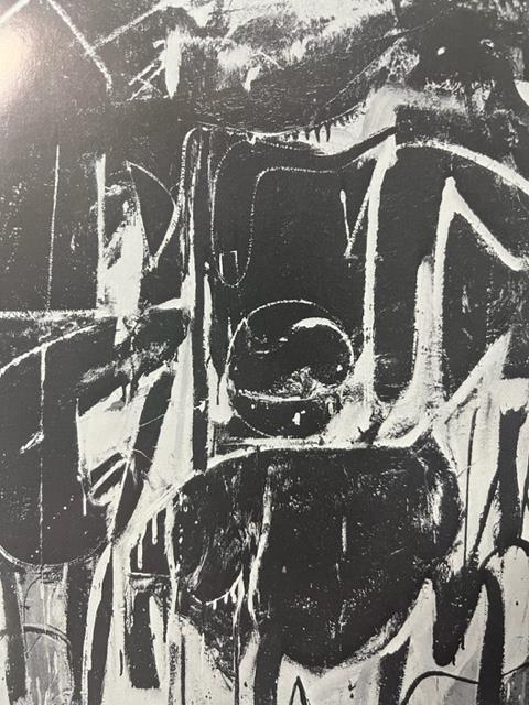 Willem de Kooning "Black Friday" Print.