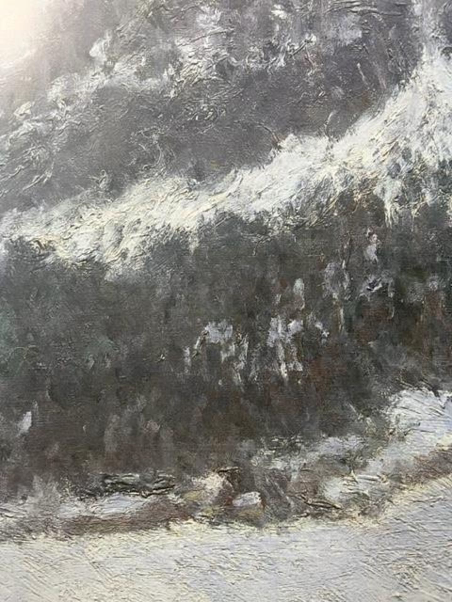 Claude Monet "Mount Koslaas" Print. - Image 5 of 6