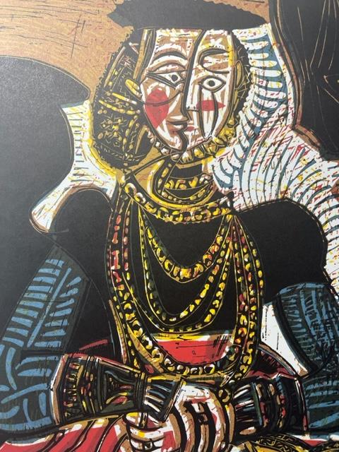 Pablo Picasso "Portrait of a Lady" Print. - Image 3 of 6