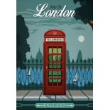 London, United Kingdom Travel Poster