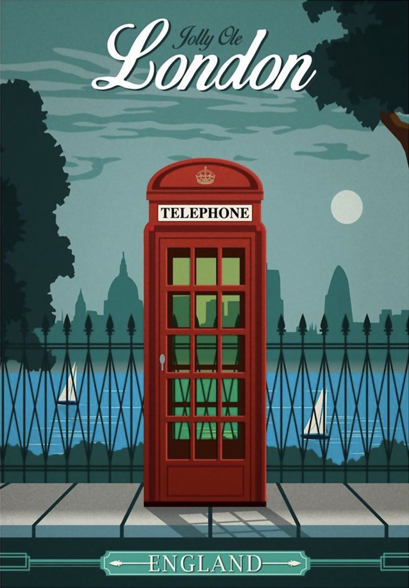 London, United Kingdom Travel Poster