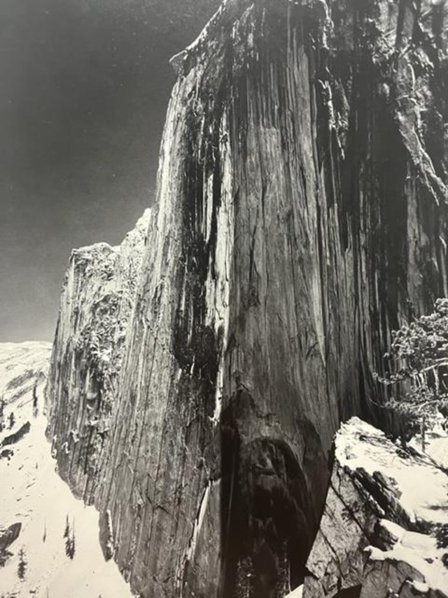 Ansel Adams "Monolith" Print. - Bild 4 aus 6