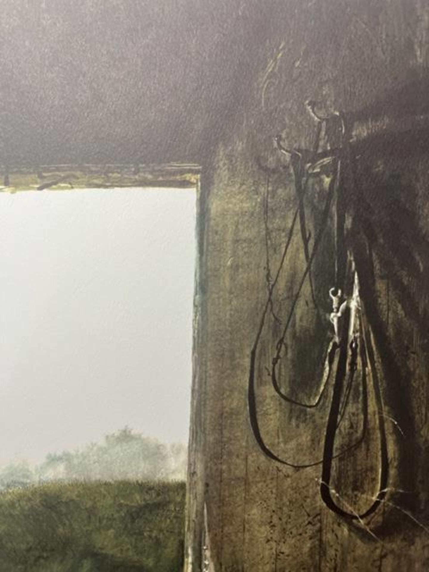 Andrew Wyeth "Burning Off" Print. - Bild 2 aus 6