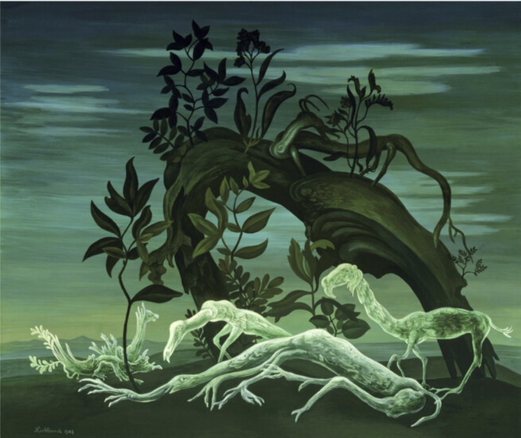 Vance Kirkland "Timberline Fantasy, 1948" Offset Lithograph