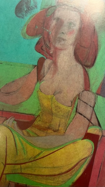 Willem de Kooning "Seated Woman" Print. - Image 6 of 6