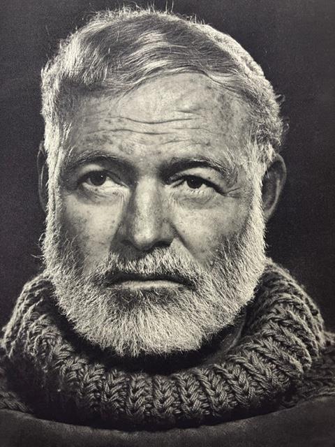 Yousuf Karsh "Ernest Hemmingway" Print.