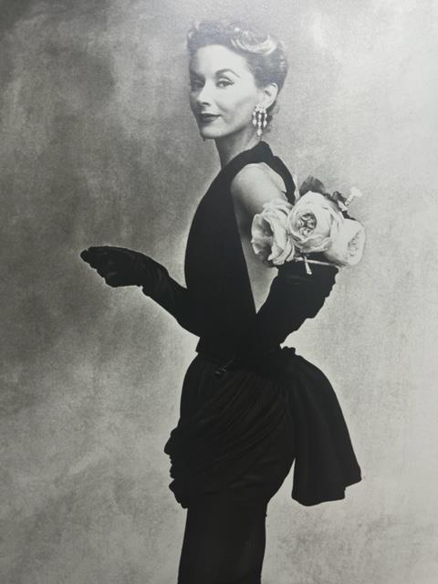 Irving Penn "Woman with Roses" Print. - Image 3 of 6