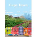 Cape Town Travel Poster