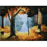 Leonid Afremov "Pine Wood" Offset Lithograph