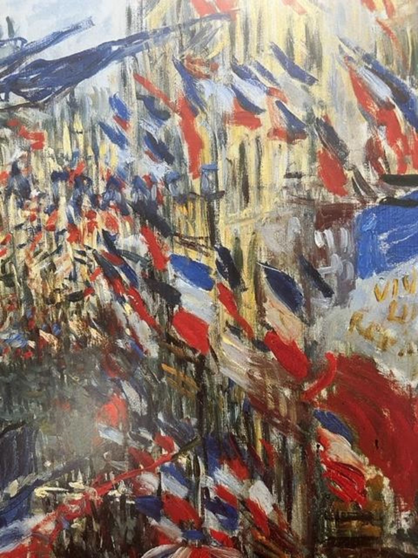 Claude Monet "The Rue Saint-Denis" Print. - Bild 5 aus 6