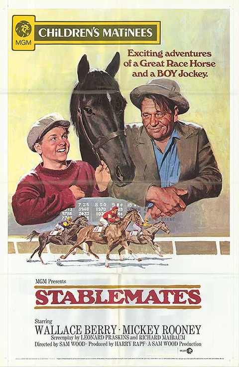 Stablemates 1938 Movie Poster