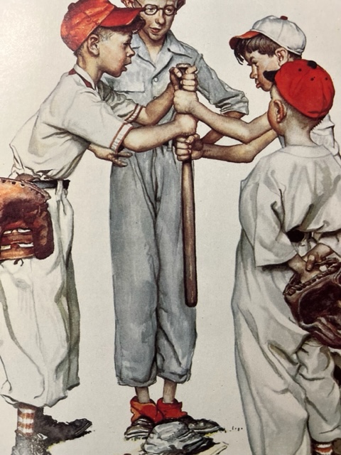 Norman Rockwell "Untitled" Print. - Bild 4 aus 6