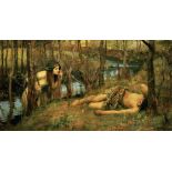 John William Waterhouse "The Naiad" Offset Lithograph