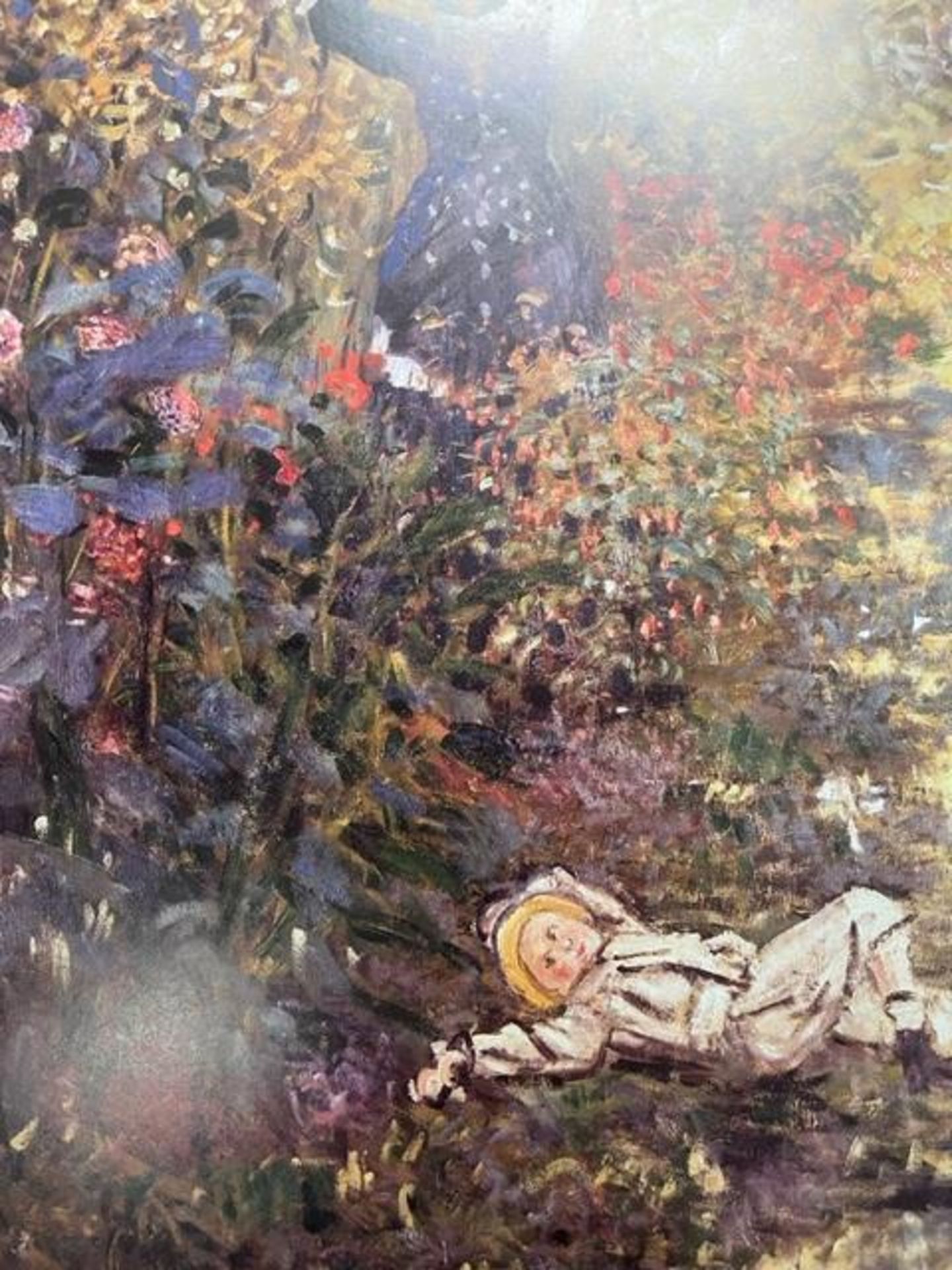 Claude Monet "Camille and Jean Monet" Print. - Bild 4 aus 6