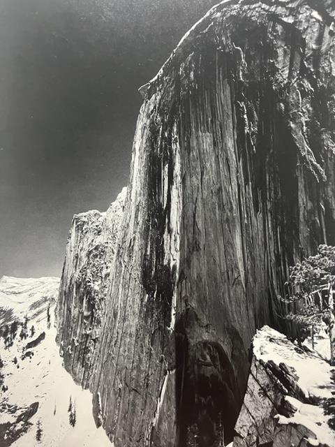 Ansel Adams "Monolith" Print.