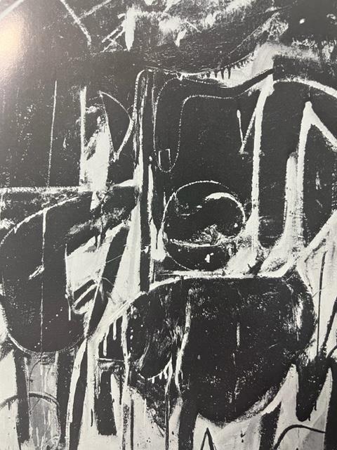 Willem de Kooning "Black Friday" Print. - Image 4 of 6