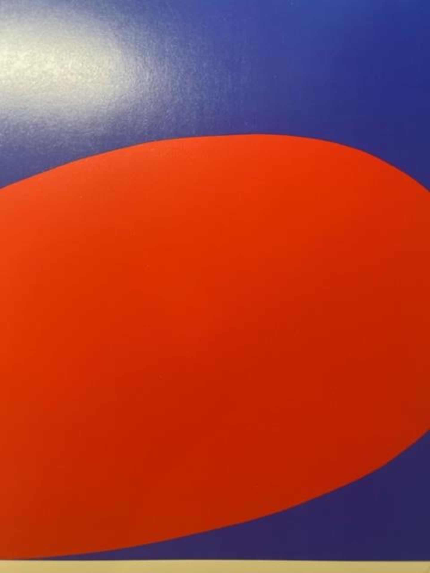 Ellsworth Kelly "Red Blue" Print. - Bild 4 aus 6