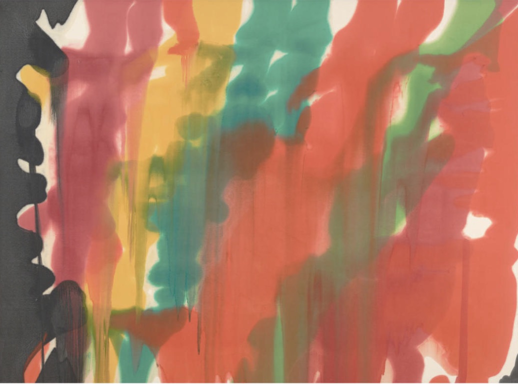 Morris Louis "Para III, 1959" Offset Lithograph