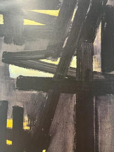 Pierre Soulages "Peinture" Print. - Image 2 of 6