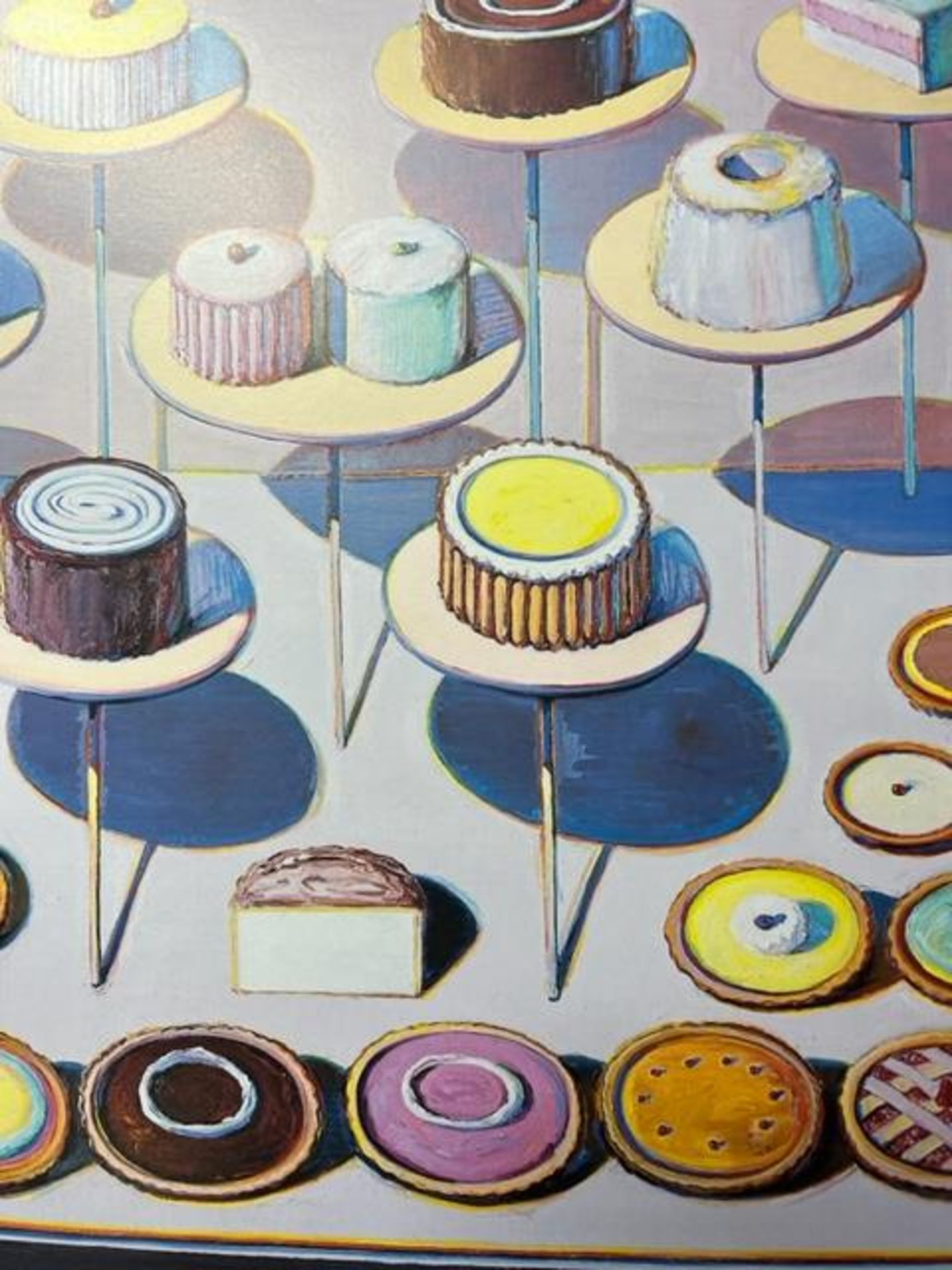 Wayne Thiebaud "Untitled" Print. - Bild 5 aus 6