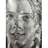 Chuck Close "Untitled" Print.