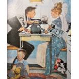 Norman Rockwell "Untitled" Print.