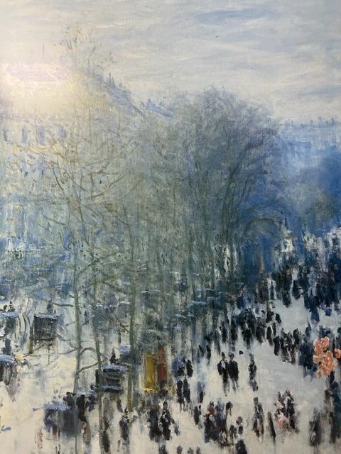 Claude Monet "The Boulevard des Capucines" Print.