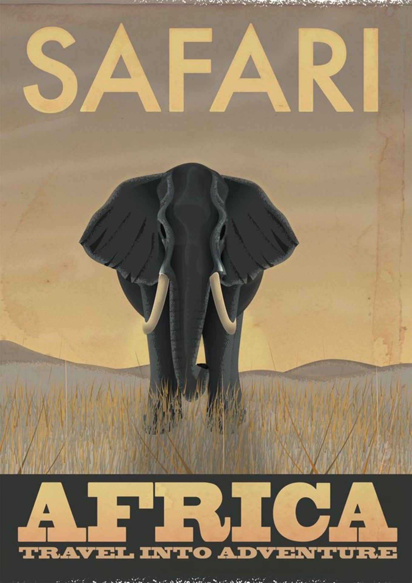 Africa Travel Poster