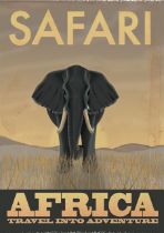 Africa Travel Poster