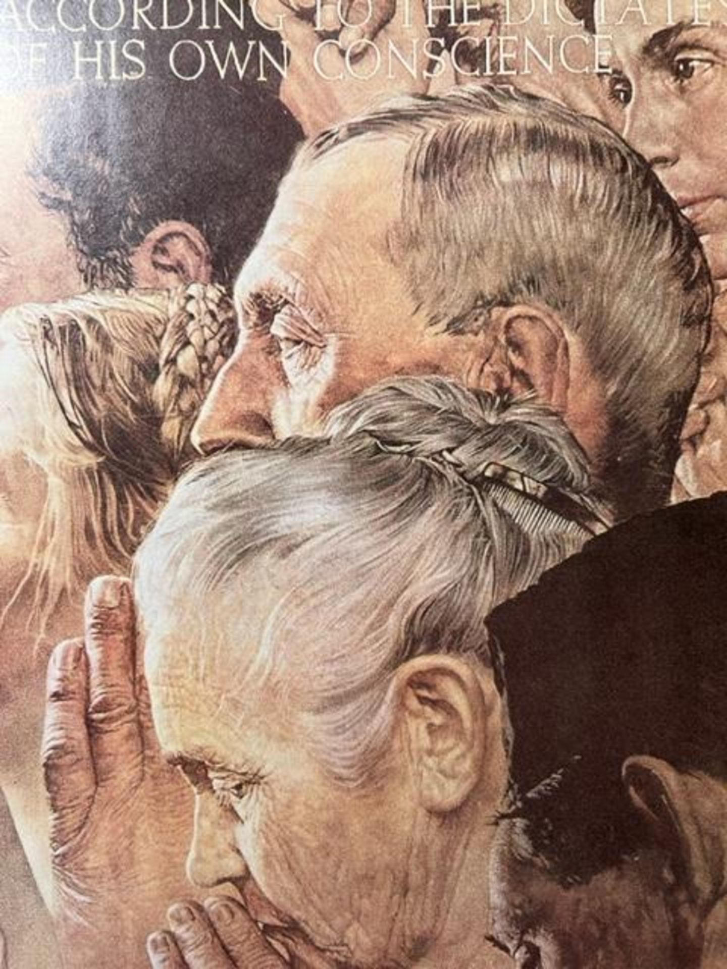 Norman Rockwell "Untitled" Print. - Bild 2 aus 6