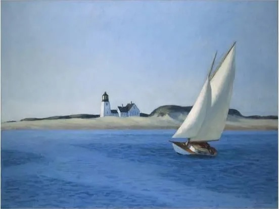 Edward Hopper "The Long Leg, 1930" Canvas Print