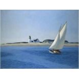 Edward Hopper "The Long Leg, 1930" Canvas Print