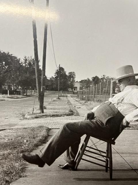 Dorothea Lange "The Sherrif of McAlester" Print. - Image 3 of 6