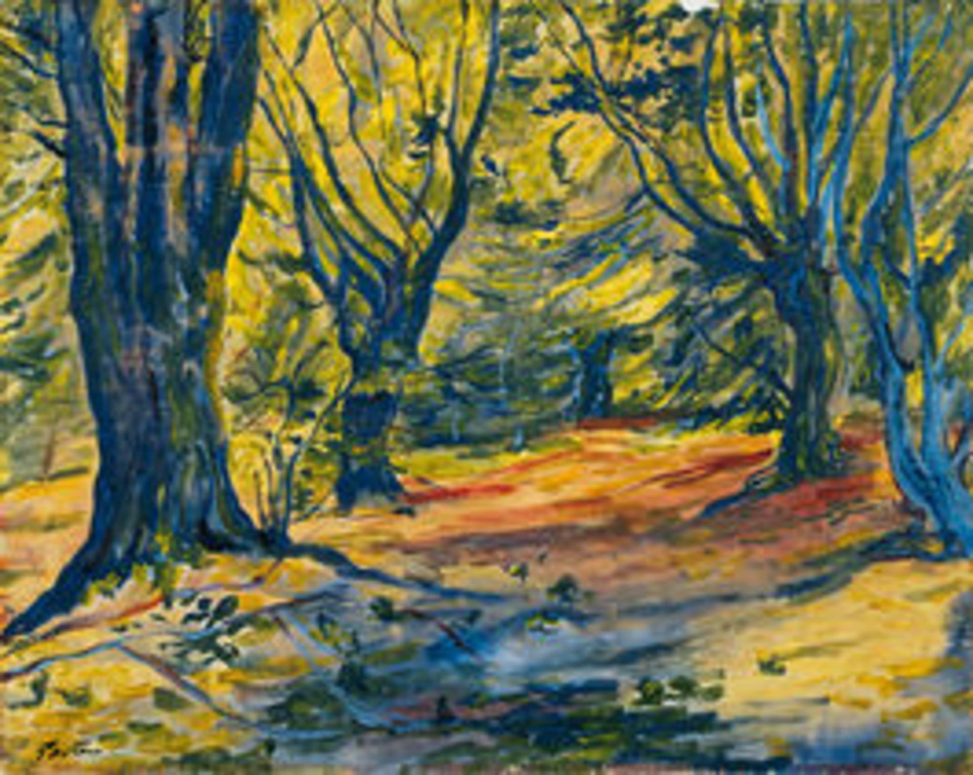 Jacob Epstein "Epping Forest" Print
